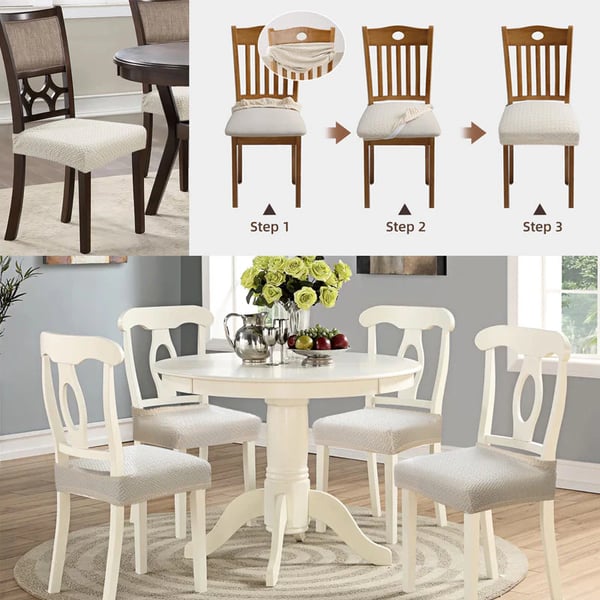 🎅🔥Chair Covers – 49% OFF! Durable, Stylish & Easy-Clean 🪑✨