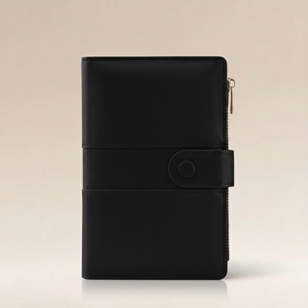 RFID Blocking Soft Leather Travel Passport Organizer
