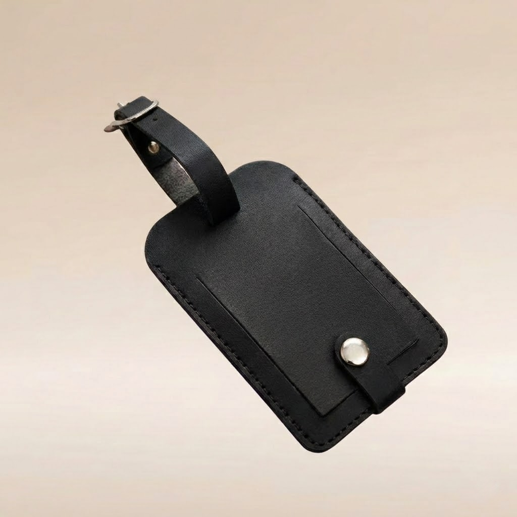 Premium PU Leather Creative Luggage Tag
